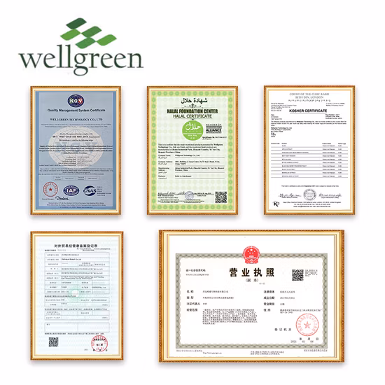 Wellgreen USP 등급 콜레칼시페롤 보충제 비타민 D3 분말